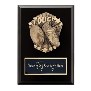 Cosmos Black Plaque Touch Footy