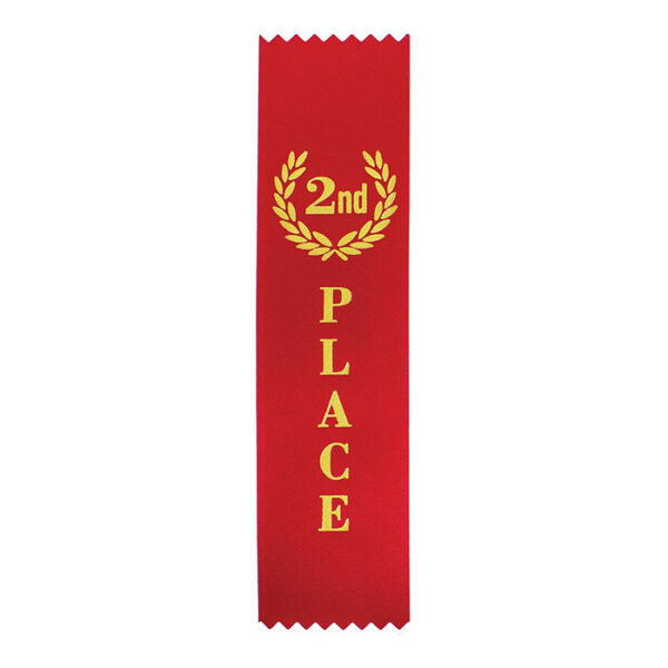 Ribbon - 2nd Place (20 Pack)
