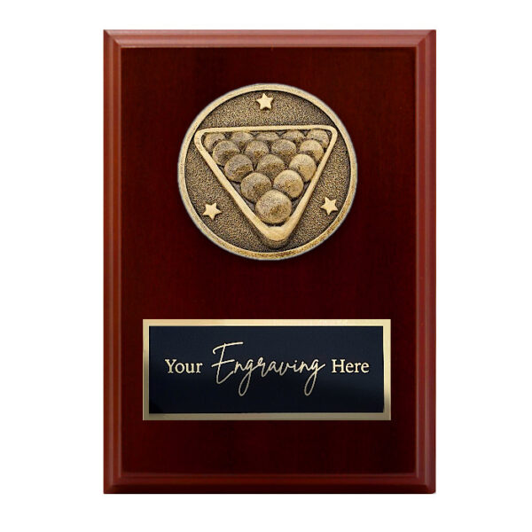 Spartan Walnut Plaque Billiards / Snooker