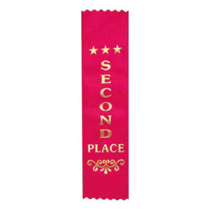 Value Ribbon - 2nd Place (25 Pack)