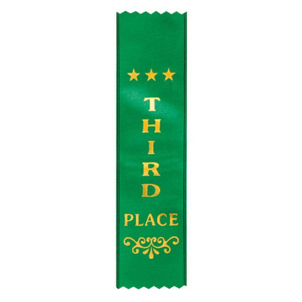 Value Ribbon - 3rd Place (25 Pack)