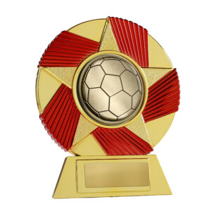 Sunray Mini Football - Red / Gold