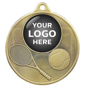 Universal Logo Tennis Medal