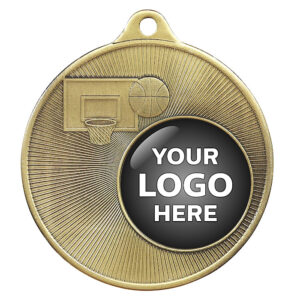 Universal Logo Basketball Medal
