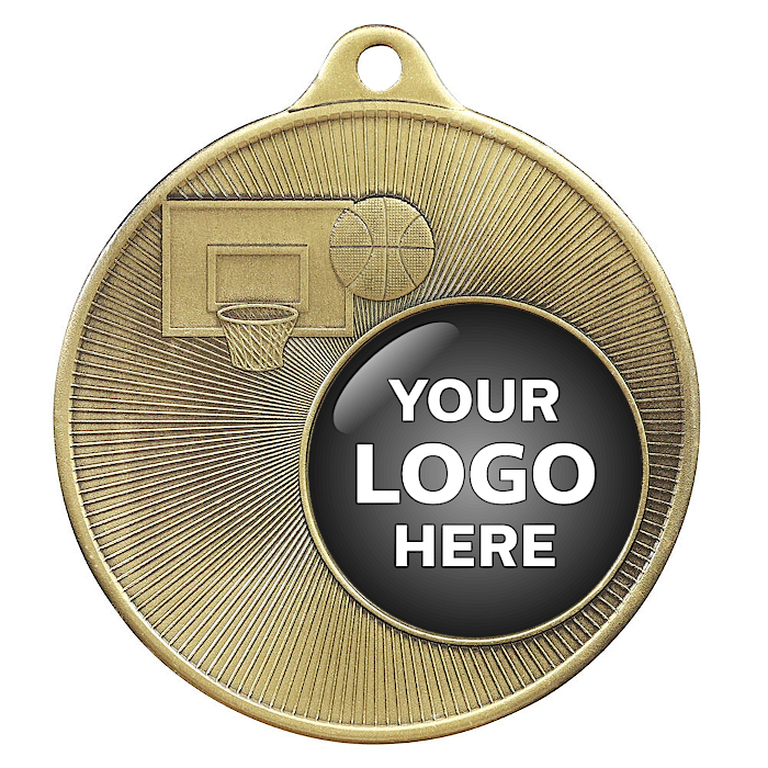 Universal Logo Basketball Medal