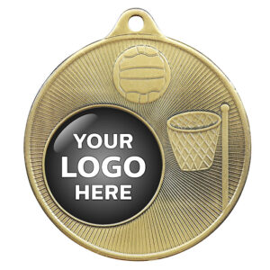 Universal Logo Netball Medal