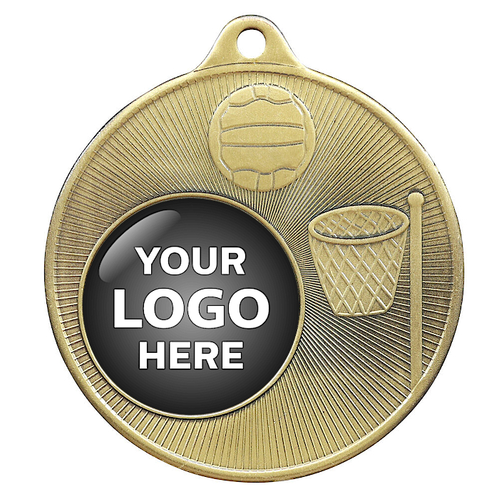 Universal Logo Netball Medal