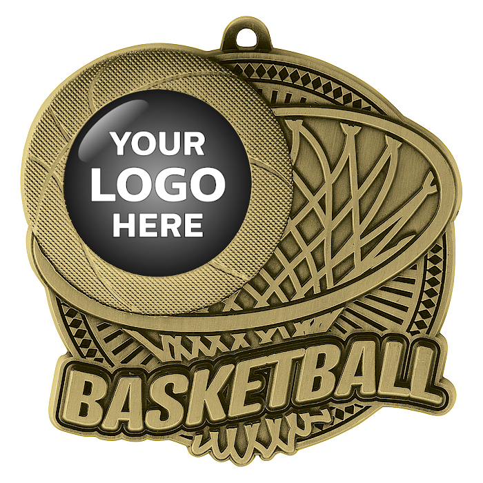 Tempo Basketball Logo Medal