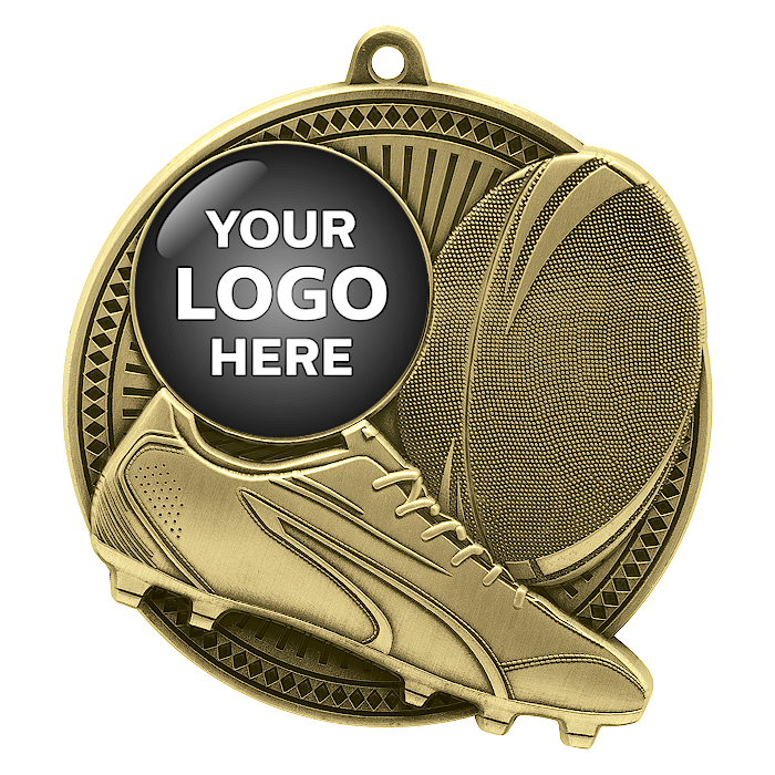 Tempo Rugby League / Union Logo Medal