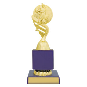 Classic Netball Player - Blue